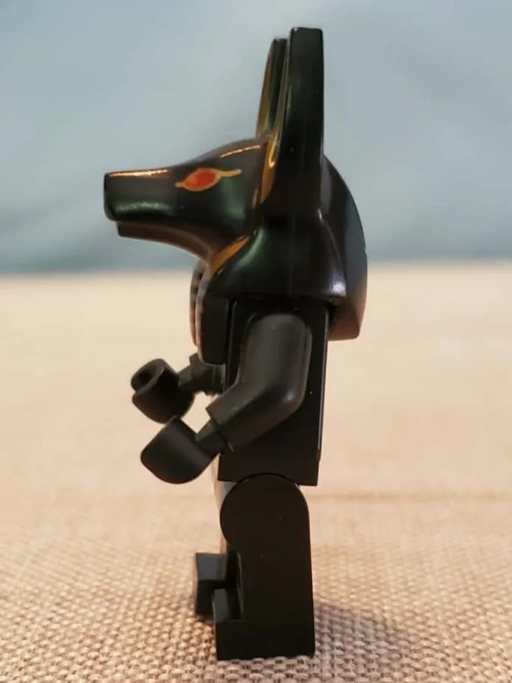 LEGO Pharaoh's Quest Anubis Guard minifigure Mini Fig 7327